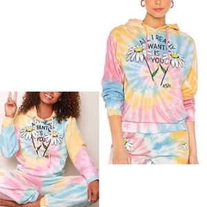 By Samii Ryan all I really want is you hoodie Tie Dye Graphic